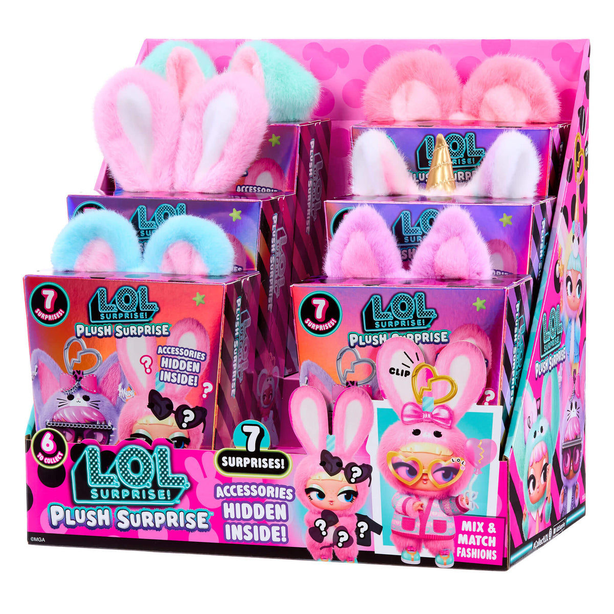 LOL Surprise Plush Surprise - Plush Characters - Includes All 6