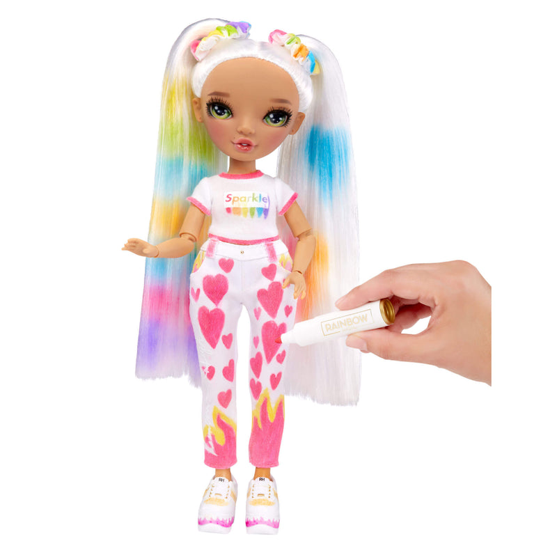 Rainbow High Color & Create Fashion DIY Doll with Green Eyes - shop.mgae.com