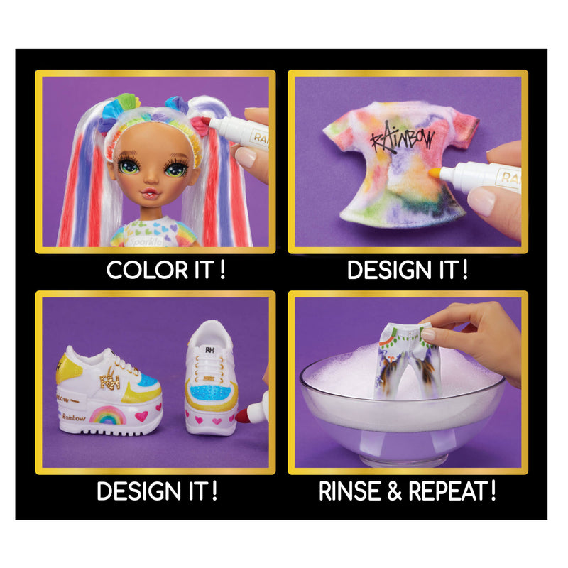 Rainbow High Color Create -Color it! Design it! Rinse & Repeat!