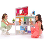Rainbow High Townhouse- 3-Story Wood Dollhouse Playset - shop.mgae.com