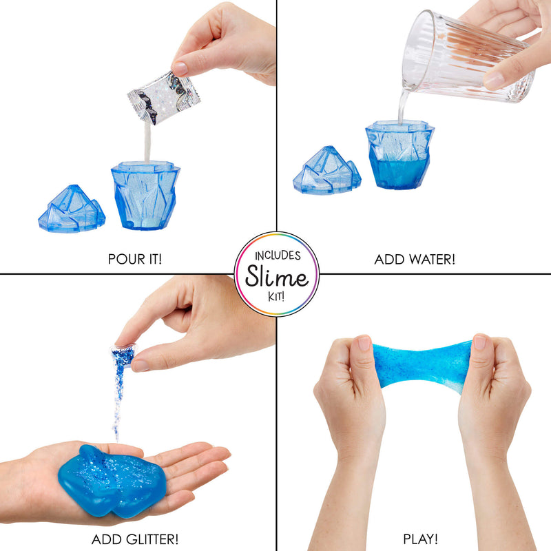 Rainbow High Skyler (Blue) with Slime Kit & Pet - Blue 11” Shimmer Doll with DIY Sparkle Slime - shop.mgae.com