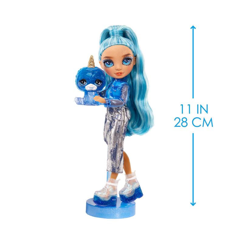 Rainbow High Skyler (Blue) with Slime Kit & Pet - Blue 11” Shimmer Doll with DIY Sparkle Slime - shop.mgae.com