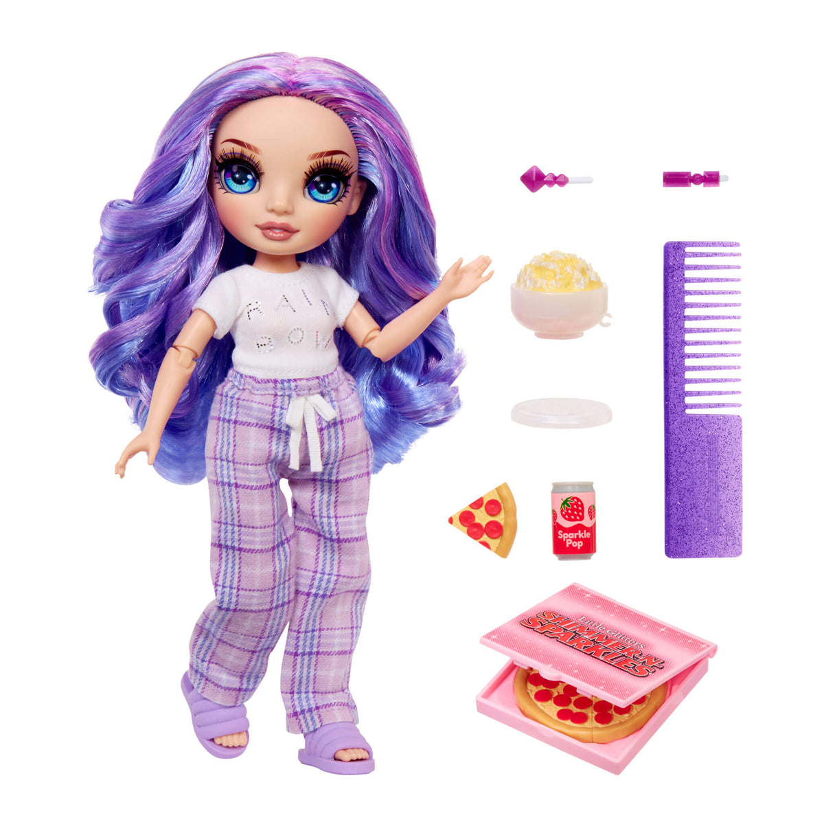 Rainbow High PJ Party Violet (Purple) 9” Doll – The MGA Shop