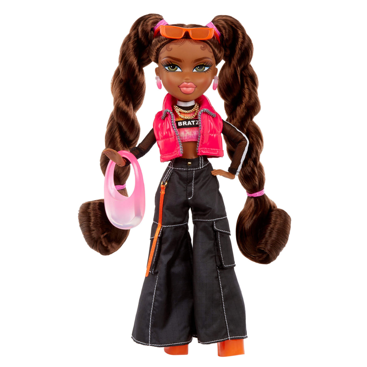 Bratz Alwayz Sasha Doll Streetwear Fashion Doll with 10