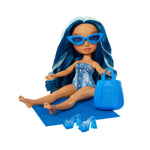 Rainbow High Swim & Style Skyler (Blue) 11” Doll with Shimmery Wrap - shop.mgae.com