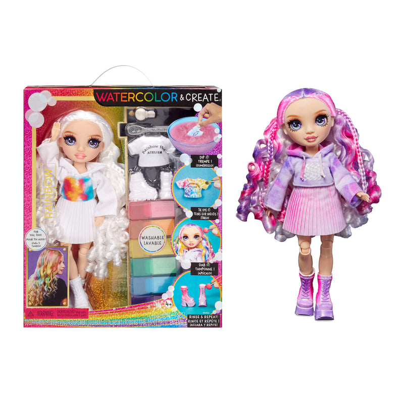 Purple Eyes fashion doll