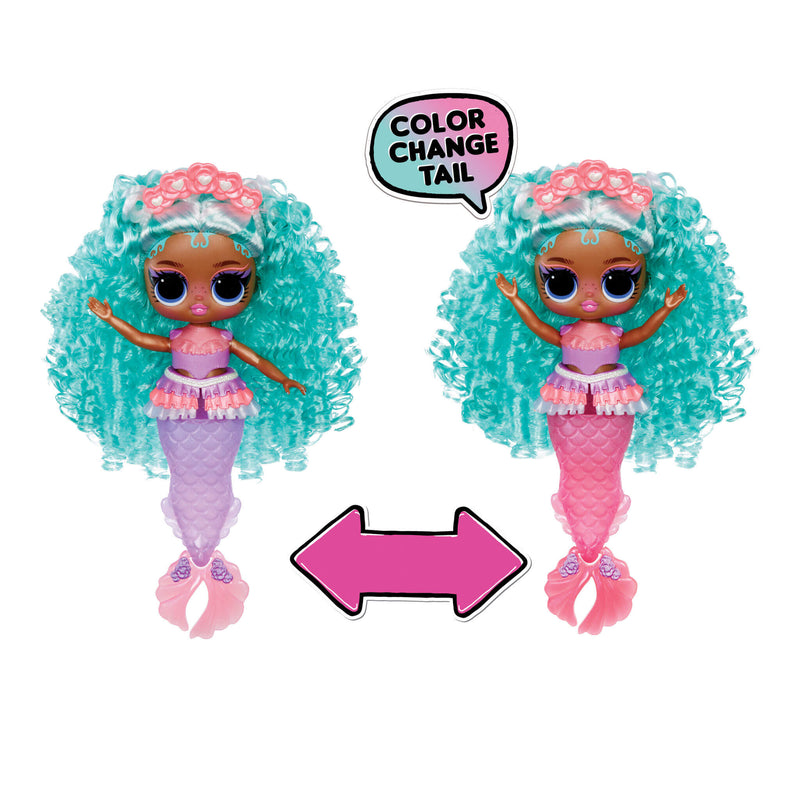 tail transforms colors from light purple to magenta