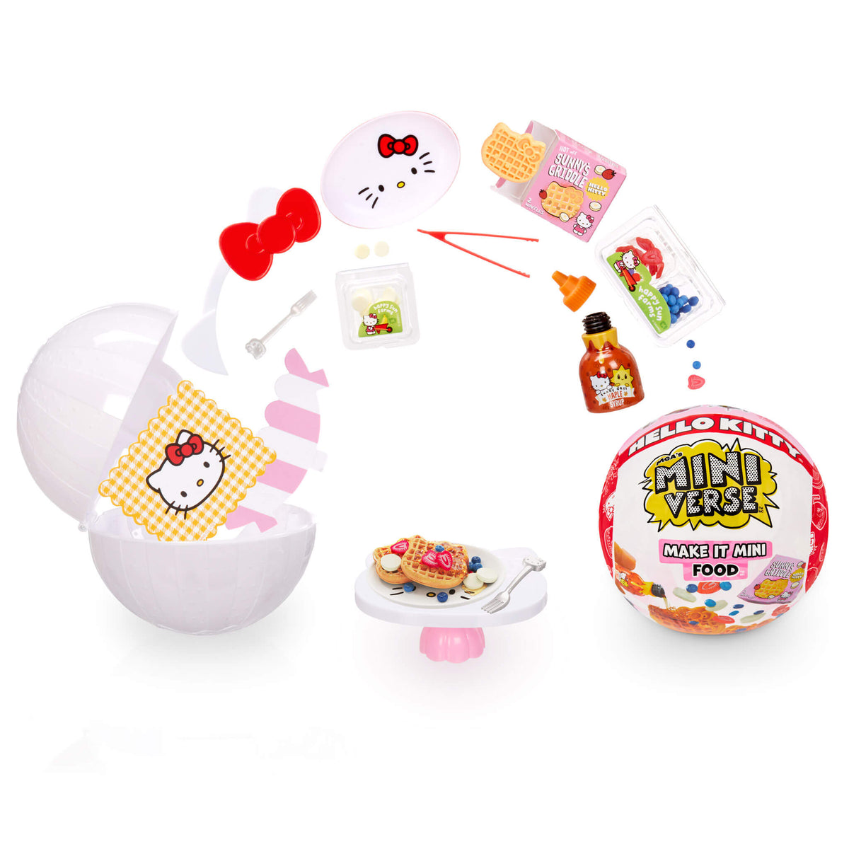 Hello Kitty Gourmet de Kitty ミニフードサンプル MGA's Miniverse Make It Mini Food Hello Kitty® Mini