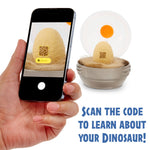 Scan QR code to learn about your dino