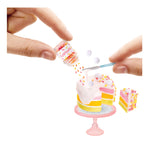 making a mini cake