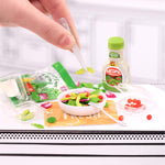 make a mini salad