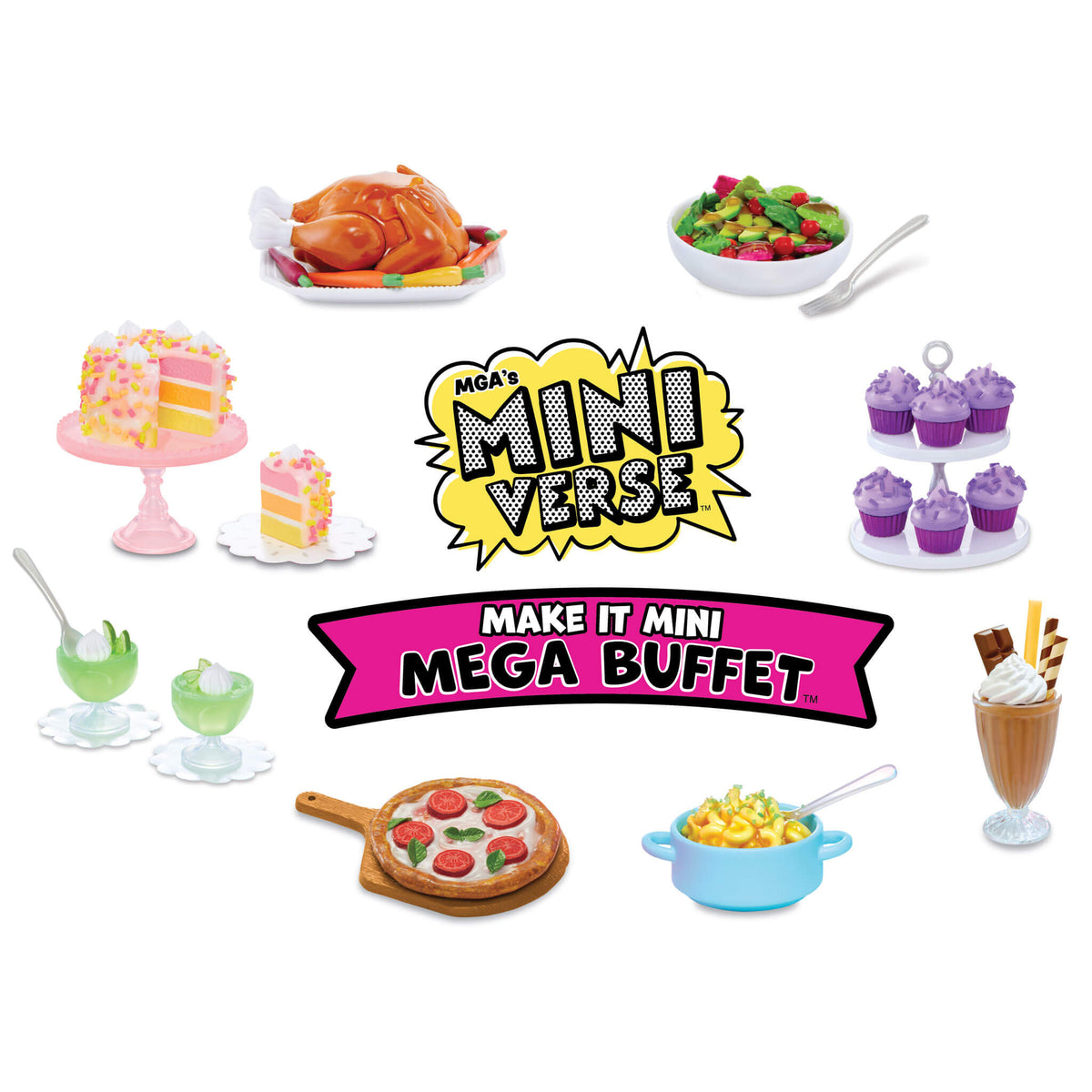 ミニブランズ　MGAミニバース ミニメガビュッフェ゙　メイクイット MGA's Miniverse Make It Mini Mega Buffet – The MGA Shop