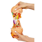 pulling the slime hamburger