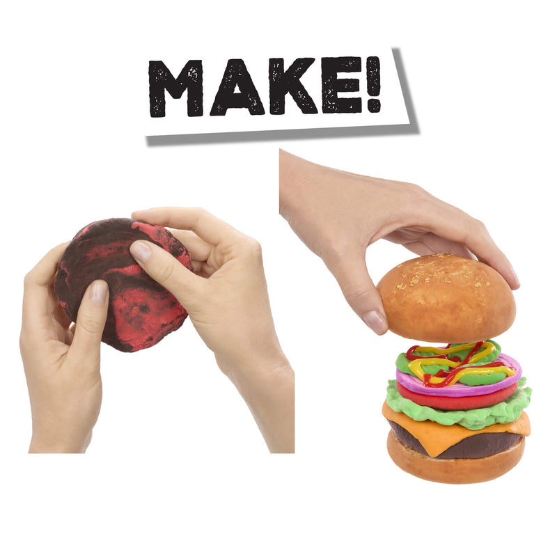 Make the slime hamburger