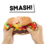 Smashing the hamburger