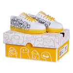 sneakers with fun design