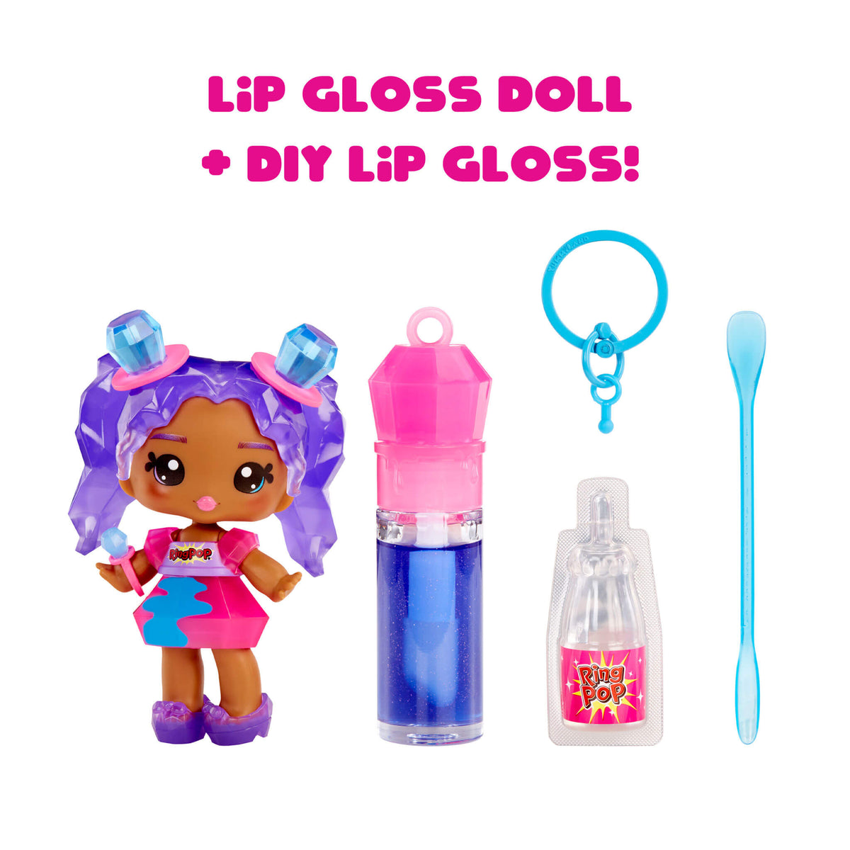 Yummiland x Licensed Sweets Lip Gloss Doll: RING POP – The MGA Shop