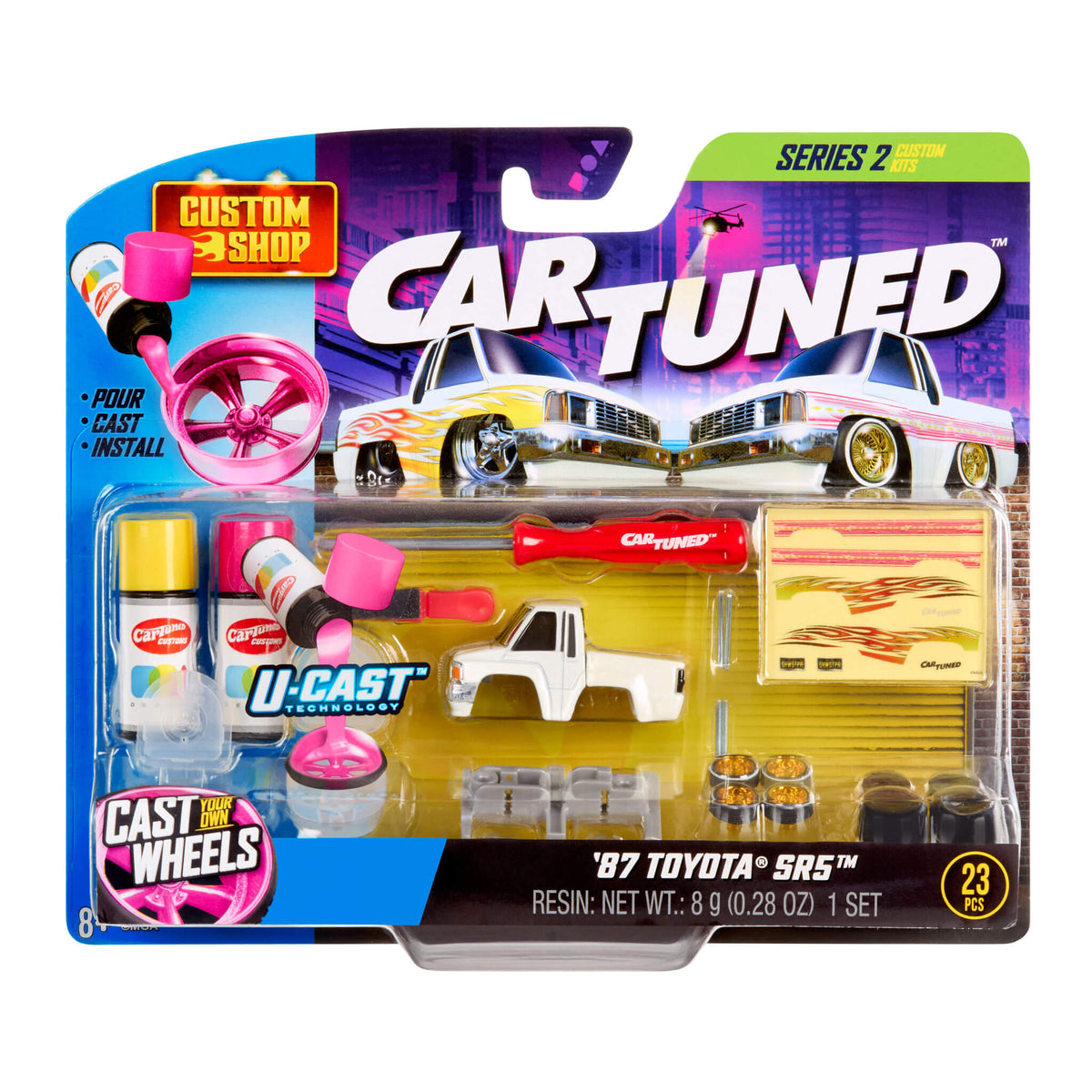 Car Tuned Lowriders ローライダー8台コンプリート セット CarTuned / カーチューンド Lowriders Show Glow Series2 1/64