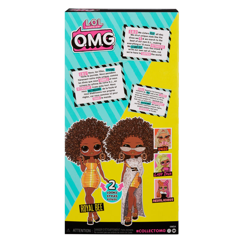 LOL Surprise OMG Royal Bee Fashion Doll with Multiple Surprises - shop.mgae.com