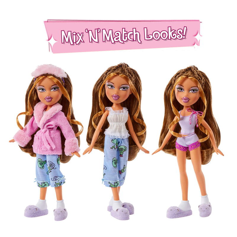 three different pj looks