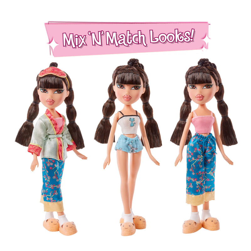 Jade in three different looks