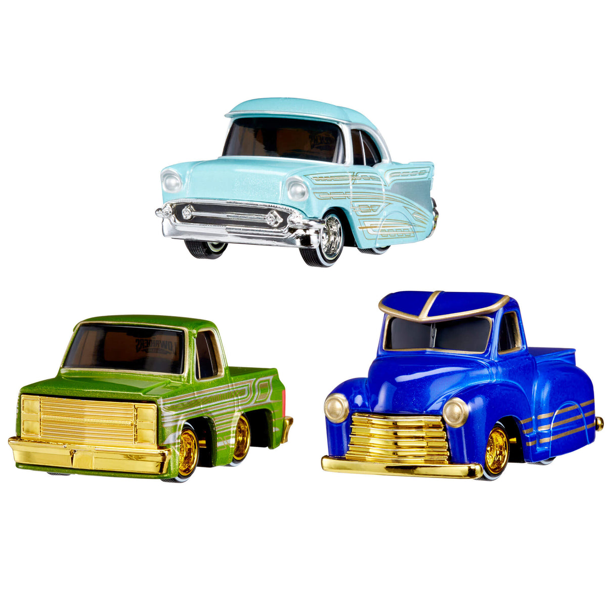 1956 Chevrolet Bel Air Lowrider Crocus Yellow & Laurel Green
