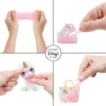 Make slime- Pour it! Add Water! Add Glitter! Play!