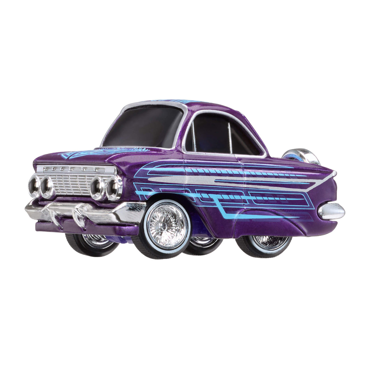 CarTuned Lowrider 1961 Chevy Impala Diecast | LED Lights