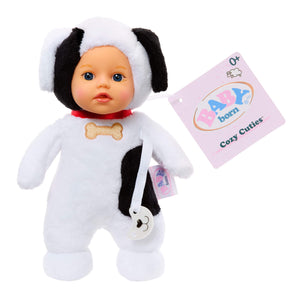 BABY born Cozy Cuties Soft Baby Doll - Puppy with Blue Eyes
