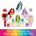 All six Rainbow High Fantasy Fairies Dolls