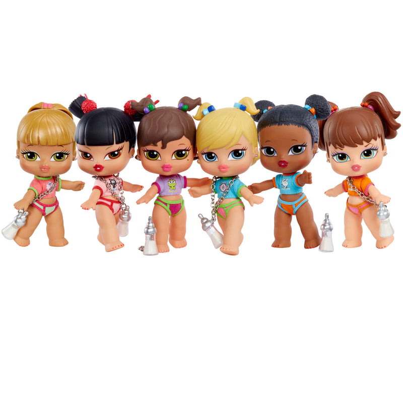 six Bratz Baby dolls