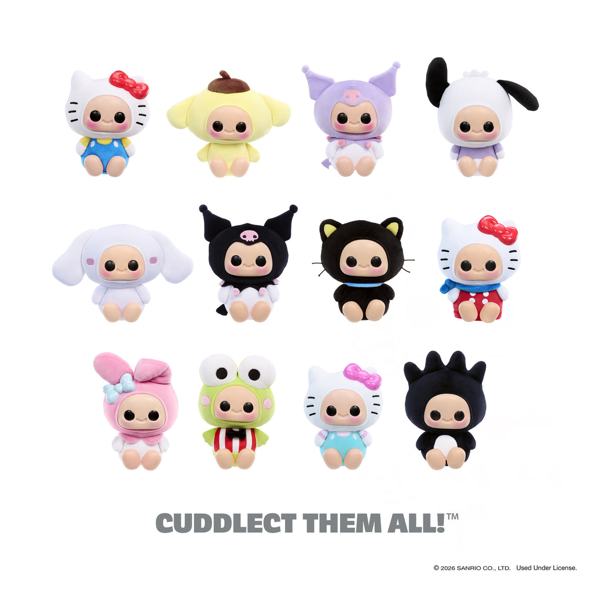 Hello Kitty キャラクターグッズ セット Hyojo Hello Kitty® and Friends Series Blind Box Squishy
