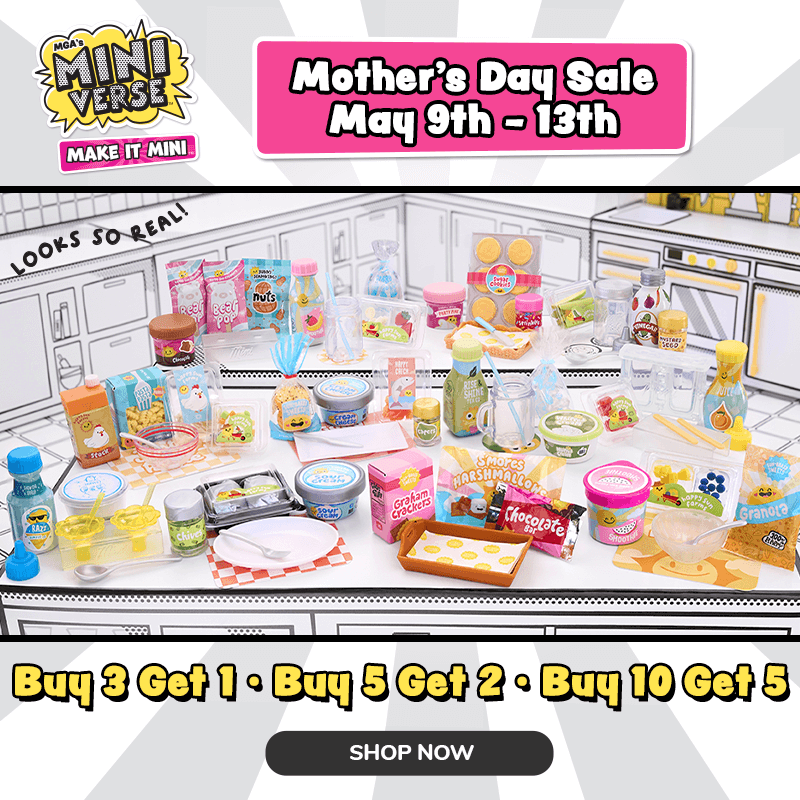 Miniverse Mother's day sale, buy more save more event