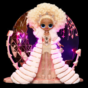 LOL Surprise Holiday OMG 2021 Collector NYE Queen Fashion Doll with Gold Fashions and Accessories - shop.mgae.com