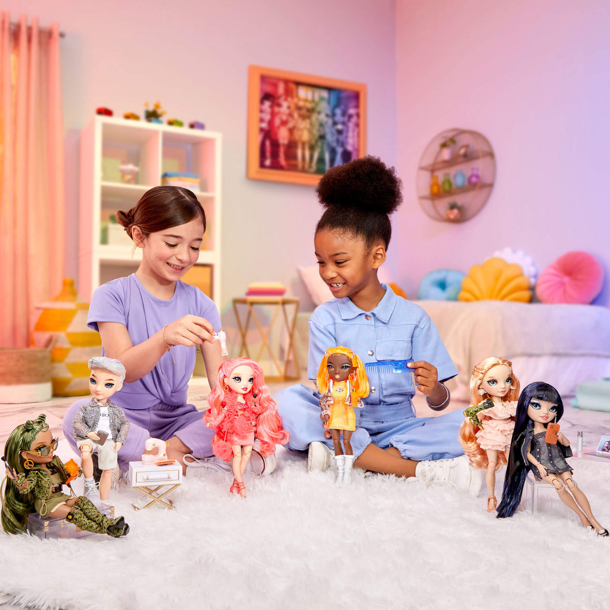 Rainbow High Purple Fashion Doll - Aidan Russell | Premium