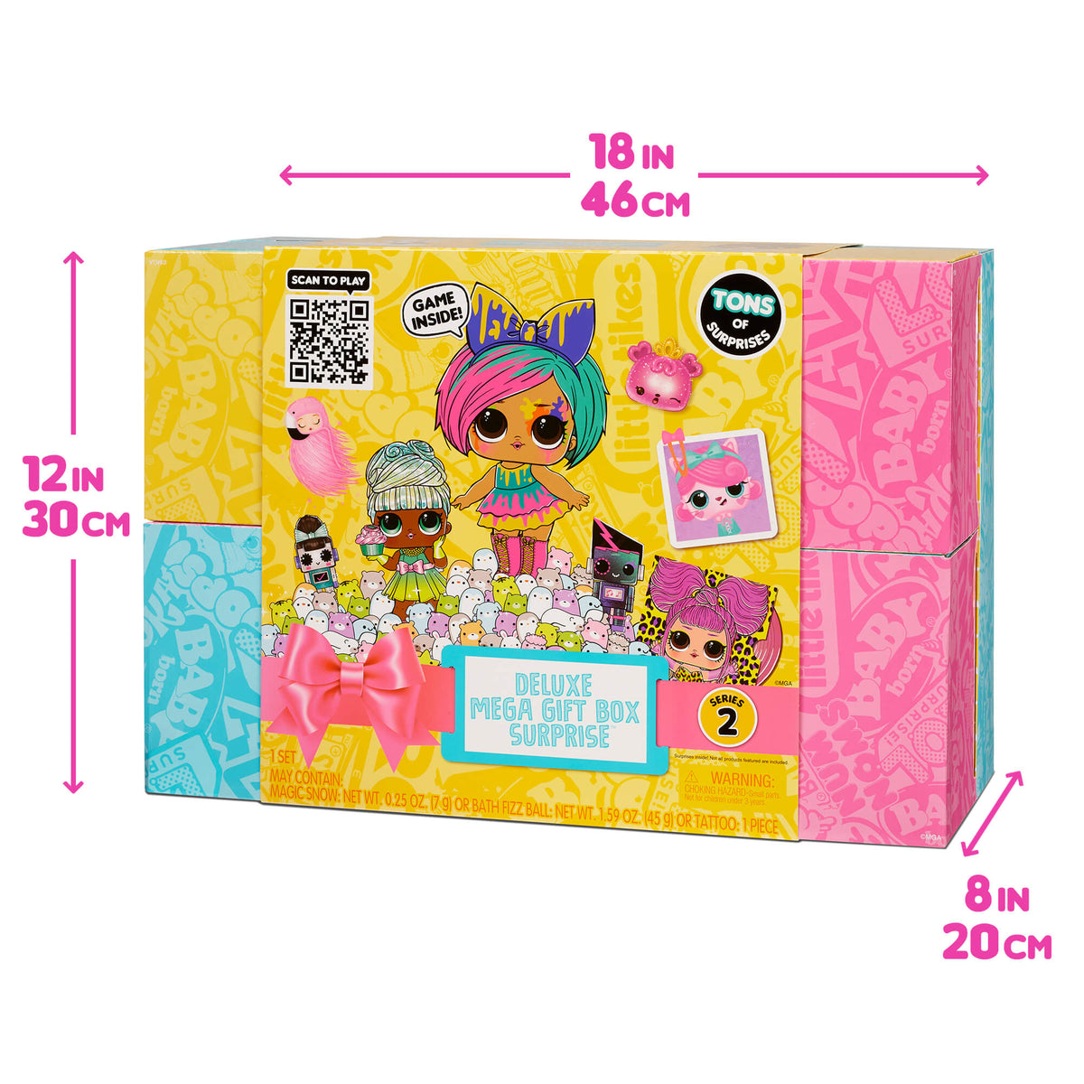 LOL Surprise Deluxe Mega Gift Box Series 2 | 35+ Surprises | $65