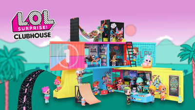 L.O.L. Surprise! Dolls Clubhouse Exclusive Tour with Switch B.B.!