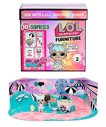 L.O.L. Surprise Furniture Ice Cream Pop Up with Bon Bon