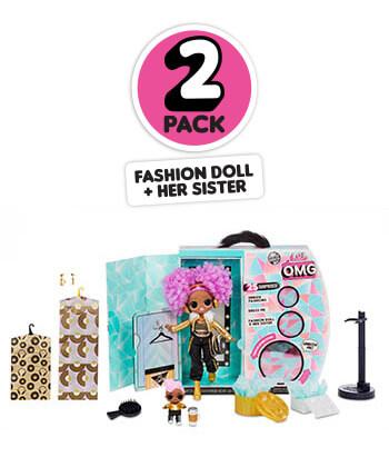 OMG Winter Disco 24K D.J. Fashion Doll & Sister – The MGA Shop