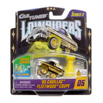 Toy car in packaging with 'Car Tuned Lowriders' branding