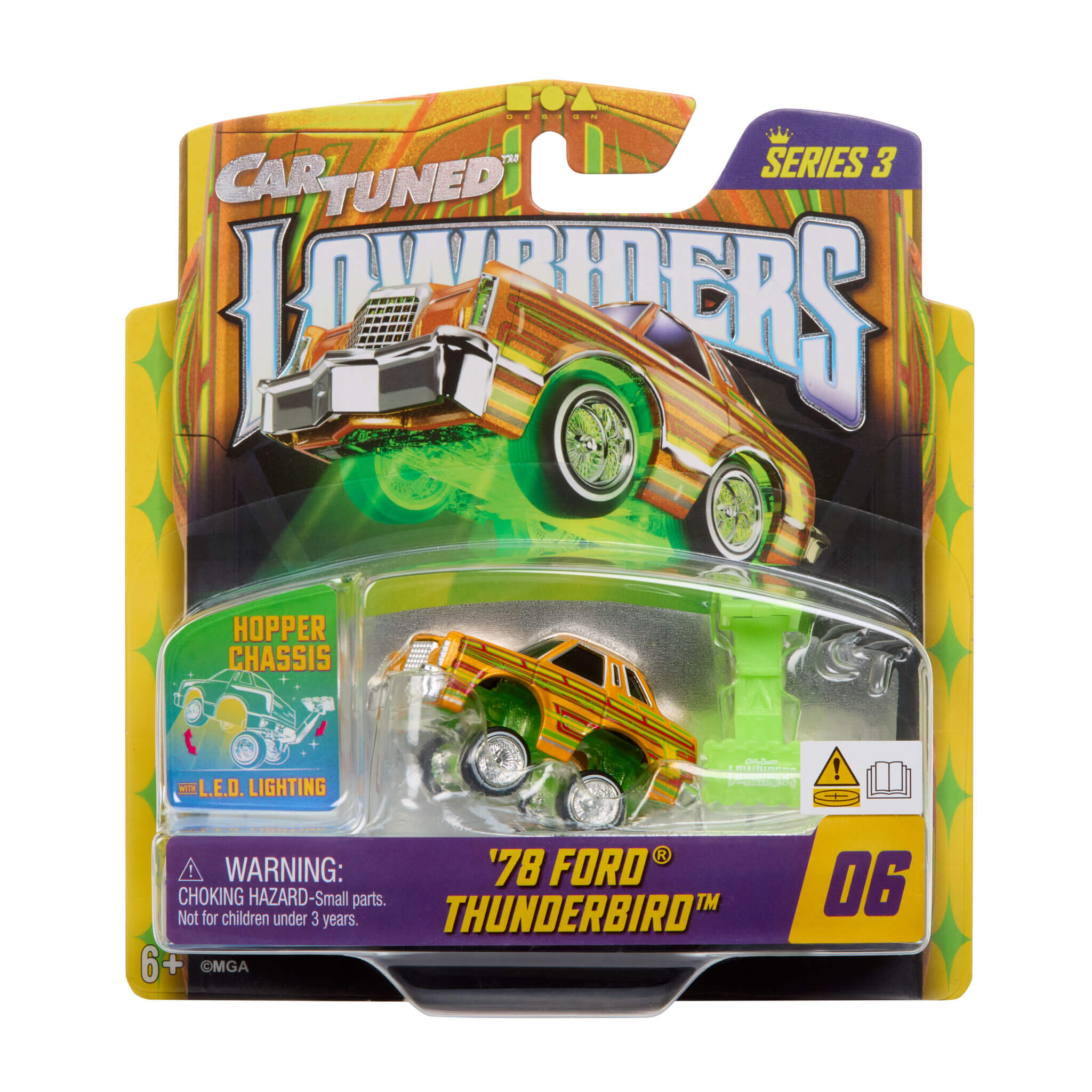 CarTuned 1978 Ford Thunderbird Lowrider Diecast | Series 3 – The