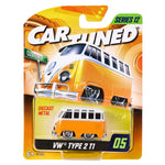 VW in packaging with 'Car Tuned' and 'Series 12' branding on a white background