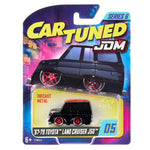 Cartuned JDM toy car packaging with '67-79 Toyota Land Cruiser J50 model