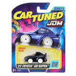 Cartuned JDM toy car packaging with 2022 Toyota Supra GR model