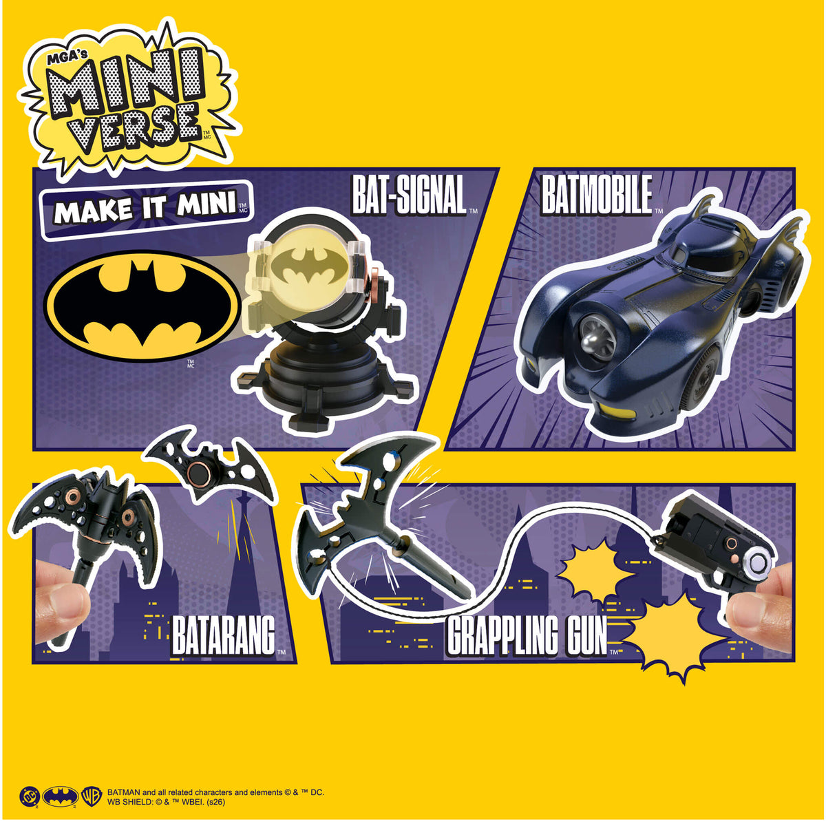 MGA's Miniverse Make It Mini Batman™ Mini Collectibles – The MGA Shop