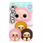 Packaging of cute Hyojo Cookie Sandwich character figurines with 'Hyojo' branding on a white background