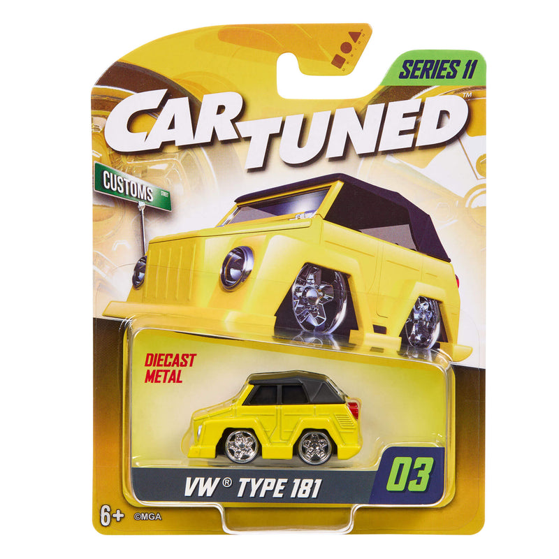 VW Thing in CarTuned brand packaging on a white background