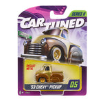 Older Chevy pickup in CarTuned brand packaging on a white background
