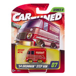 Grumman Step Van in CarTuned brand packaging on a white background