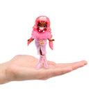 Mirror Mi Mini Mi doll standing in the palm of a hand.